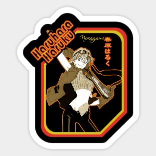 Haruko's Guitar Solo FLCLs Music Mania Sticker